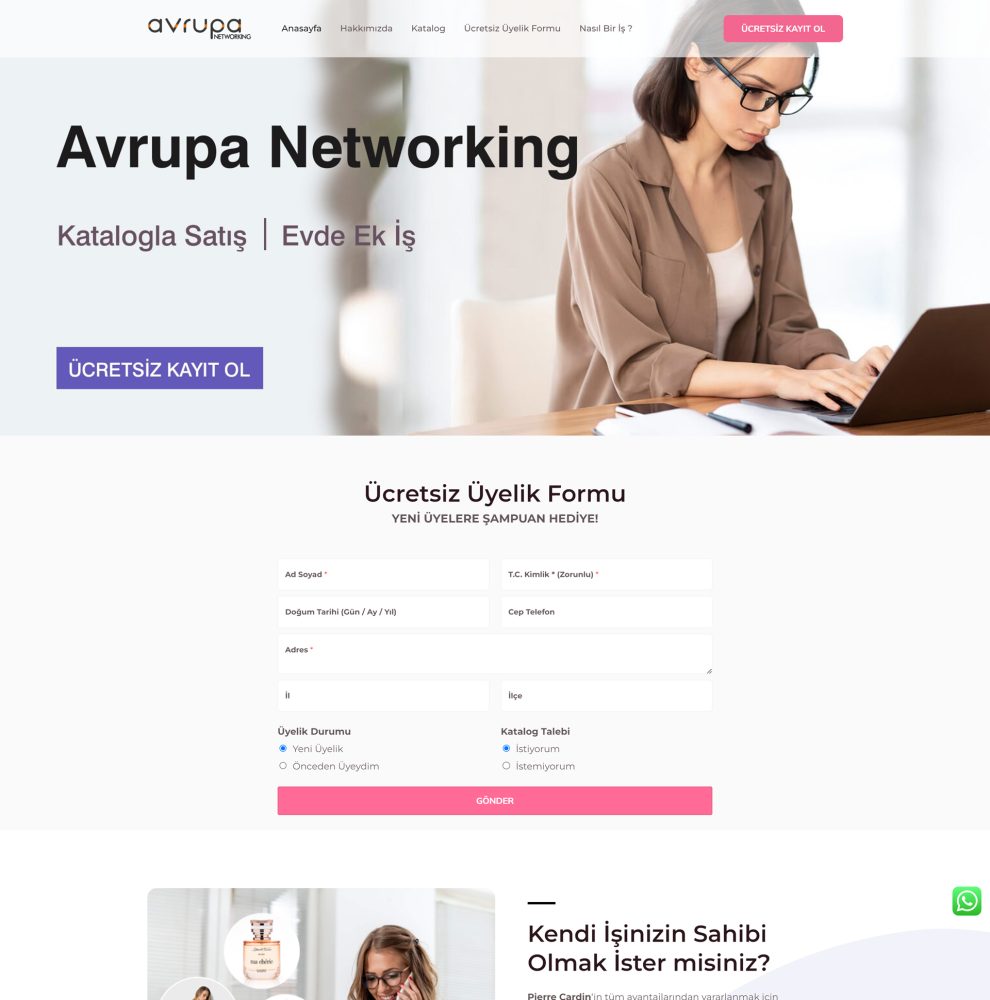 avrupa NETWORKING